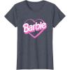 imageBarbie Heart TShirtHeather Blue