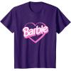 imageBarbie Heart TShirtPurple