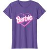imageBarbie Heart TShirtPurple Heather