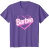 imageBarbie Heart TShirtPurple Heather