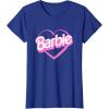 imageBarbie Heart TShirtRoyal Blue