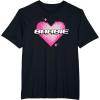 imageBarbie Pixel Valentines Heart TShirtBlack