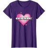 imageBarbie Pixel Valentines Heart TShirtPurple