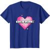 imageBarbie Pixel Valentines Heart TShirtRoyal Blue