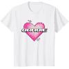 imageBarbie Pixel Valentines Heart TShirtWhite