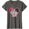imageBarbie Red Heart TShirtAsphalt Grey
