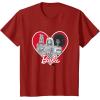 imageBarbie Red Heart TShirtCranberry Red