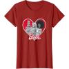 imageBarbie Red Heart TShirtCranberry Red