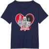 imageBarbie Red Heart TShirtNavy Blue