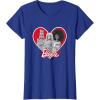 imageBarbie Red Heart TShirtRoyal Blue