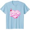 imageBarbie Valentines Day Heart TShirtBaby Blue