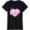 imageBarbie Valentines Day Heart TShirtBlack