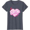 imageBarbie Valentines Day Heart TShirtHeather Blue