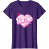 imageBarbie Valentines Day Heart TShirtPurple