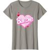 imageBarbie Valentines Day Heart TShirtSlate Grey