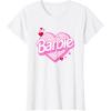 imageBarbie Valentines Day Heart TShirtWhite