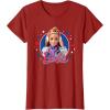 imageWinter Team Barbie TShirtCranberry Red