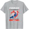 imageBarbie  Fearless and Glamorous On and Off The Slopes TShirtHeather Grey