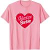 imageBarbie  Valentine Barbie Heart TShirtPink