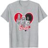 imageBarbie Red Heart TShirtHeather Grey