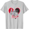 imageBarbie Red Heart TShirtSilver Grey