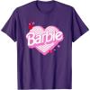 imageBarbie Valentines Day Heart TShirtPurple