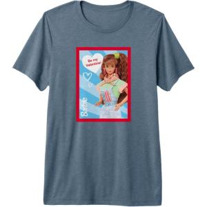 imageBarbie  Be My Valentine Premium Triblend TShirtSlate Grey