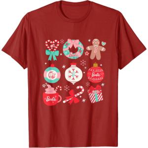 imageBarbie  Tis The Season TShirtCranberry Red