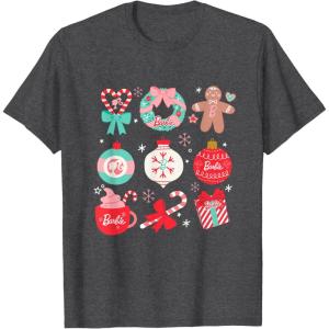 imageBarbie  Tis The Season TShirtDark Heather Grey