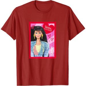 imageBarbie  ValentineYoure the Best TShirtCranberry Red