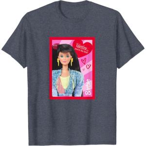 imageBarbie  ValentineYoure the Best TShirtHeather Blue