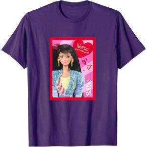 imageBarbie  ValentineYoure the Best TShirtPurple