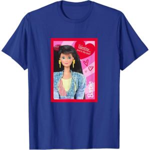 imageBarbie  ValentineYoure the Best TShirtRoyal Blue