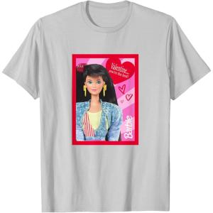 imageBarbie  ValentineYoure the Best TShirtSilver Grey