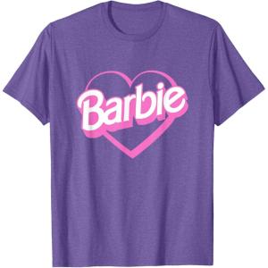 imageBarbie Heart TShirtPurple Heather