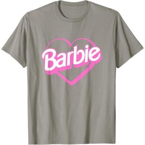 imageBarbie Heart TShirtSlate Grey