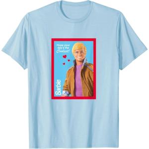 imageBarbie Ken  Hope Your Days the Coolest Valentine UnisexAdult TShirt Black Small Short Sleeve Cotton 80 Polyester 20 Valentines DayBaby Blue