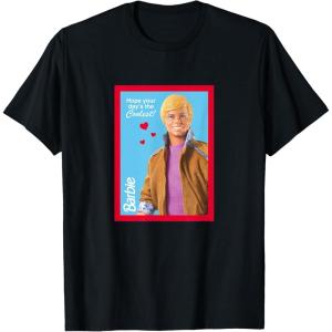 imageBarbie Ken  Hope Your Days the Coolest Valentine UnisexAdult TShirt Black Small Short Sleeve Cotton 80 Polyester 20 Valentines DayBlack