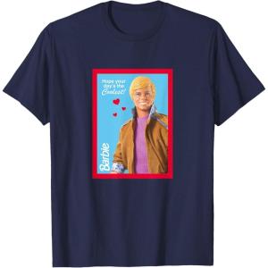 imageBarbie Ken  Hope Your Days the Coolest Valentine UnisexAdult TShirt Black Small Short Sleeve Cotton 80 Polyester 20 Valentines DayNavy Blue