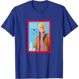 imageBarbie Ken  Hope Your Days the Coolest Valentine UnisexAdult TShirt Black Small Short Sleeve Cotton 80 Polyester 20 Valentines DayRoyal Blue