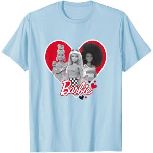 imageBarbie Red Heart TShirtBaby Blue