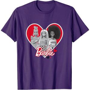 imageBarbie Red Heart TShirtPurple