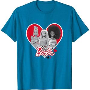imageBarbie Red Heart TShirtSapphire Blue