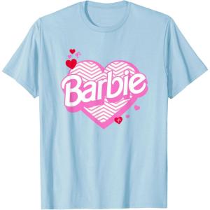 imageBarbie Valentines Day Heart TShirtBaby Blue