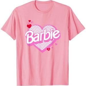 imageBarbie Valentines Day Heart TShirtPink