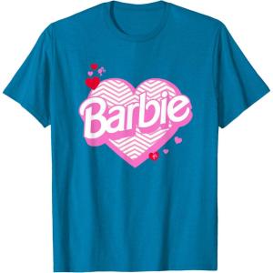 imageBarbie Valentines Day Heart TShirtSapphire Blue