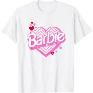imageBarbie Valentines Day Heart TShirtWhite