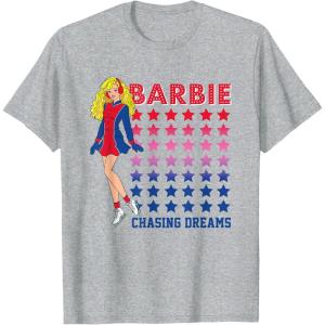 imageTeam Barbie  Chasing Dreams TShirtHeather Grey