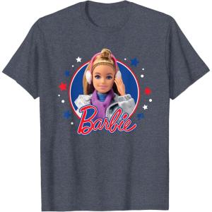 imageWinter Team Barbie TShirtHeather Blue