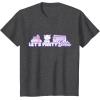 image:imageBarbie Birthday Lets Party TShirtDark Heather Grey